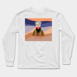 A chic multi color Iris Apfel inspired Items Long Sleeve T-Shirt